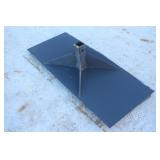 SKID STEER MOUNT RECEIVER PLATE (UNUSED)