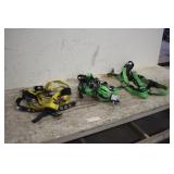 (3) FALL PROTECTION SAFETY HARNESSES