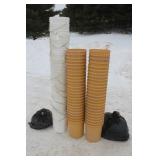 (65) MAPLE SYRUP PAILS WITH LIDS