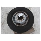 (1) FIRESTONE LT215/85R16 TIRE ON 10-BOLT DUALLY