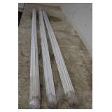 (72) 10FT LONG FIBERGLASS TREE STAKES