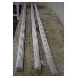 (72) 10FT LONG FIBERGLASS TREE STAKES