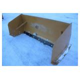 SKID STEER MOUNT 7FT SNOW PUSHER (UNUSED)