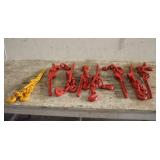 (8) 5/16" - 3/8" LEVER CHAIN BINDERS