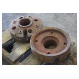PAIR OF IH MCCORMICK TRACTOR REAR WHEEL WEIGHTS