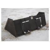SKID STEER MOUNT 6FT SNOW BUCKET