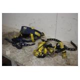 (2) FALL PROTECTION SAFETY HARNESSES