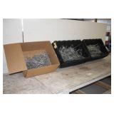 (3) BOXES OF 12" LONG PEG BOARD HANGER HOOKS
