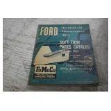 FORD 1953-1955 SOFT TRIM PARTS CATALOG