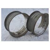 PAIR OF 16X38 DOUBLE BEVEL TRACTOR RIMS