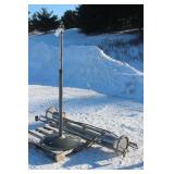 (2) HOLOPHANE STREET LIGHTS, CARGO LOAD BAR &