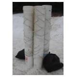 (60) 6 GALLON MAPLE SYRUP PAILS WITH LIDS