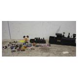 ASSORTMENT OF TOY ACTION FIGURES, (2) VINTAGE