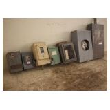LOAD CENTER, METER SOCKET, (2) SAFETY SWITCHES