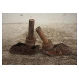 (2) SNOWPLOW SHOES