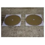 (2) 12" DIAMOND SAW BLADES (UNUSED)