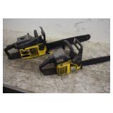 (2) MCCULLOCH CHAINSAWS