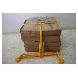 (8) 5/16" - 3/8" RATCHET CHAIN BINDERS (UNUSED)
