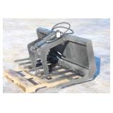 SKID STEER MOUNT 60" SINGLE ARM GRAPPLE BUCKET