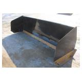 SKID STEER MOUNT 10FT SNOW PUSHER (UNUSED)