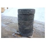 (6) 225/70R19.5 TIRES