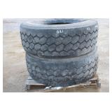 (2) BRIDGESTONE 425/65R22.5 TIRES