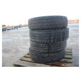 (4) FIRESTONE LT235/80R17 TIRES