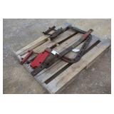 FARMALL TRACTOR DRAWBAR AND BRACKETS