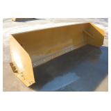 SKID STEER MOUNT 10FT SNOW PUSHER (UNUSED)
