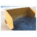 SKID STEER MOUNT 7FT SNOW PUSHER (UNUSED)