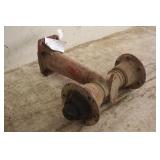 INTERNATIONAL 806 TRACTOR NARROW FRONT WITH HUBS