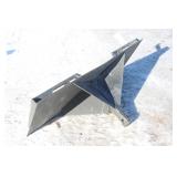 SKID STEER MOUNT 18" LONG RECEIVER PLATE (UNUSED)