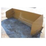 SKID STEER MOUNT 10FT SNOW PUSHER (UNUSED)