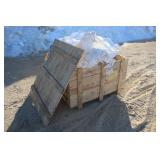 CRATE OF HEAVY DUTY SEED BAGS