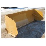 SKID STEER MOUNT 8FT SNOW PUSHER (UNUSED)
