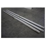 (60) 10FT LONG FIBERGLASS TREE STAKES