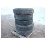 (5) 11R22.5 SEMI TIRES