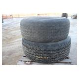 (2) KUMHO 425/65R22.5 TIRES