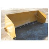 SKID STEER MOUNT 8FT SNOW PUSHER (UNUSED)