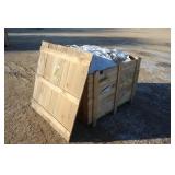 CRATE OF HEAVY DUTY SEED BAGS