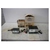 (3) ESSTRON 6&12 VOLT BATTERY CHARGERS (UNUSED)
