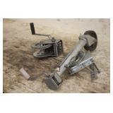 BULLDOG TRAILER JACK WITH SWIVEL WHEEL & BOAT