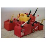 (9) GAS CANS