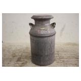 VINTAGE MILK CAN WITH LID