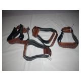 (4) SETS OF SADDLE STIRRUPS