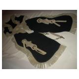 LEATHER YOUTH SIZE SMALL CHAPS AND VEST