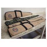 (4) DEEP STORAGE SYSTEMS SOFT GUN CASES (UNUSED)