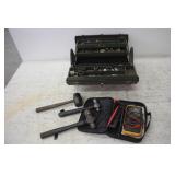 KENNEDY TOOLBOX WITH CONTENTS