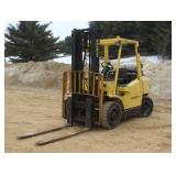 HYSTER H70XM LP GAS 7300LB CAPACITY FORKLIFT