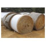 (6) 2017 1ST CROP NET WRAPPED ROUND HAY BALES